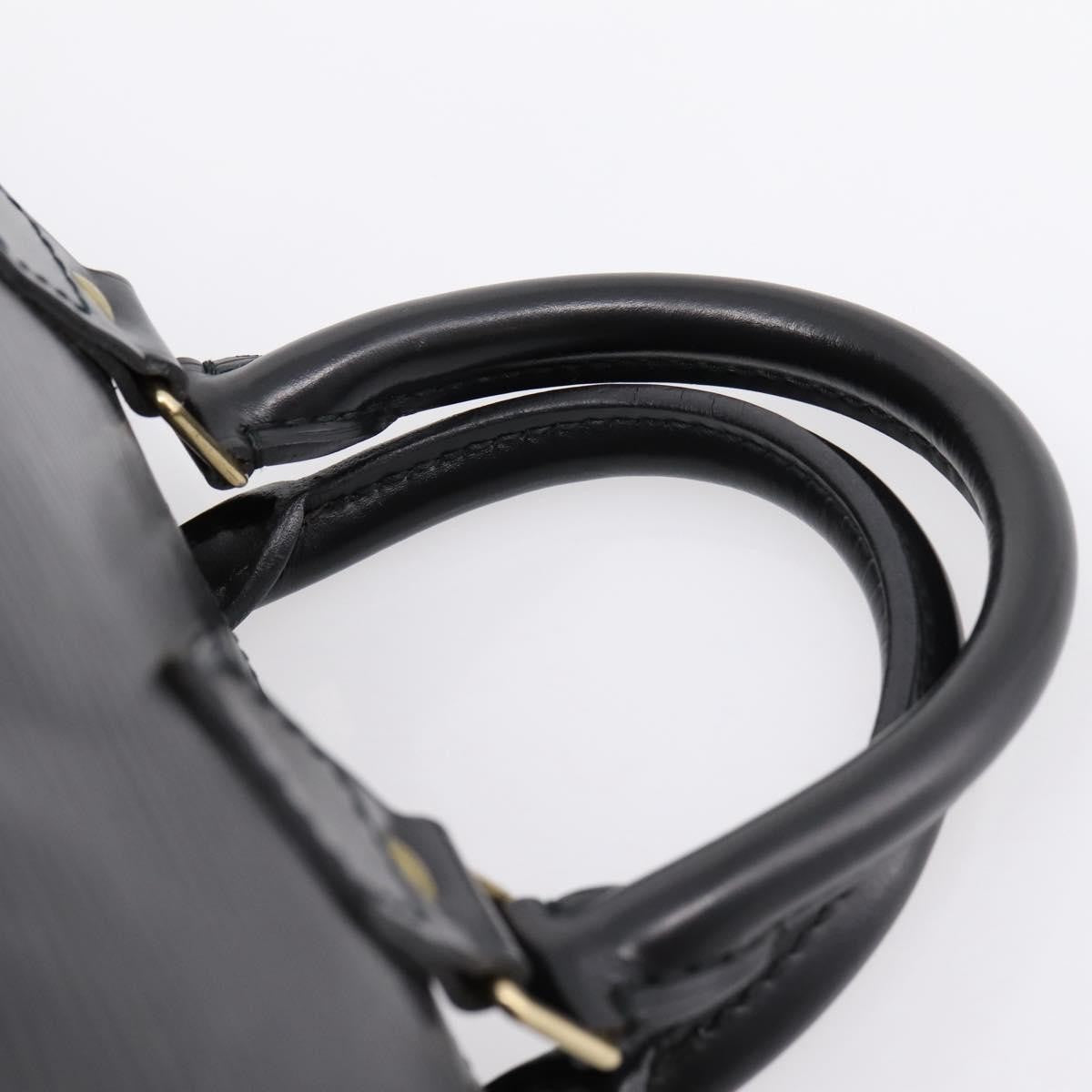 Louis Vuitton Speedy Epi Leather, Black, Leather, Handbag