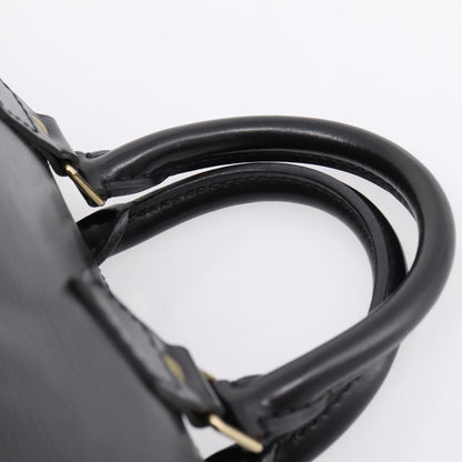 Louis Vuitton Speedy Epi Leather, Black, Leather, Handbag