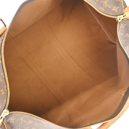 Louis Vuitton Keepall Monogram Canvas, Brown, Canvas, Travel Bag