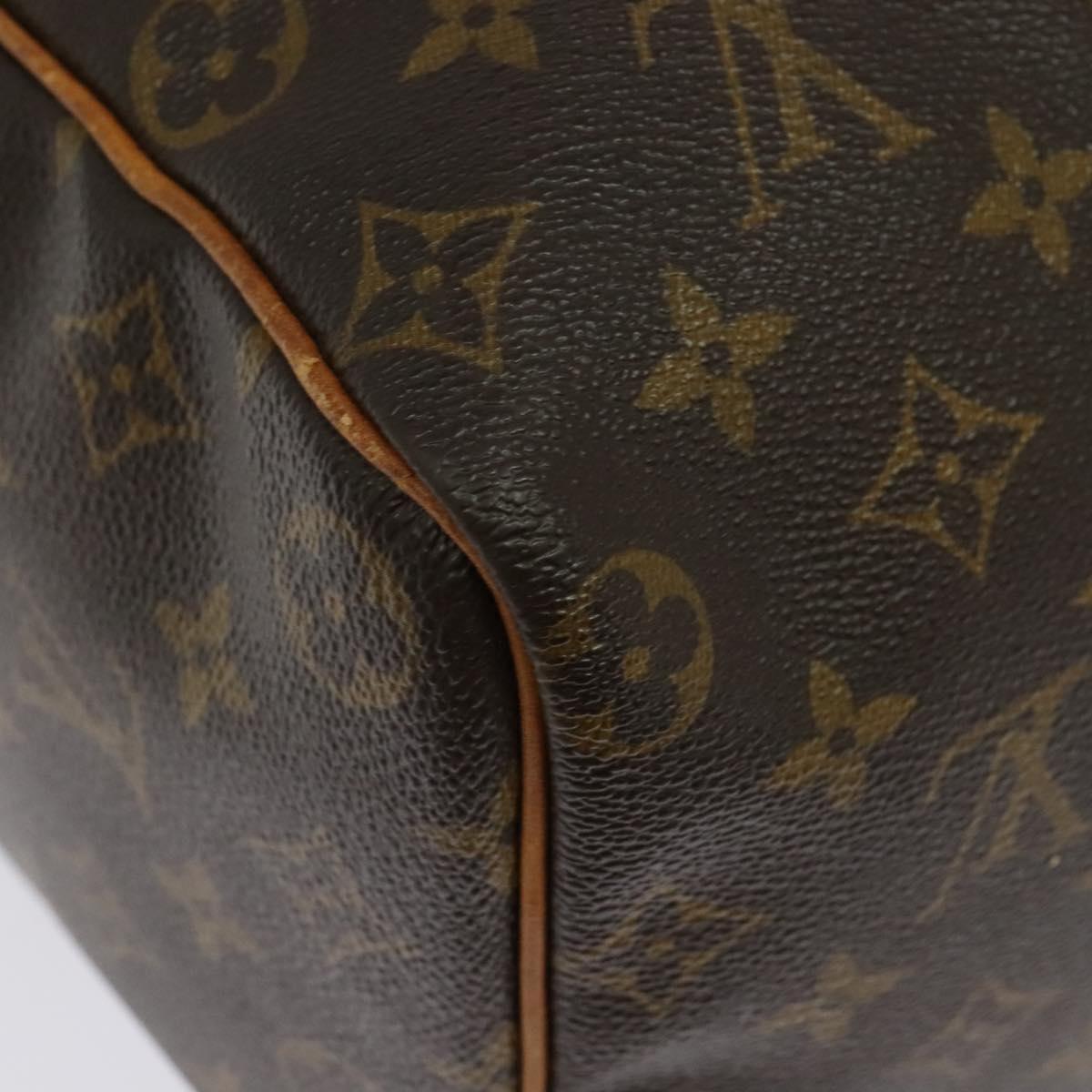 Louis Vuitton Speedy Handbag Monogram Canvas, BROWN, CANVAS, Handbag