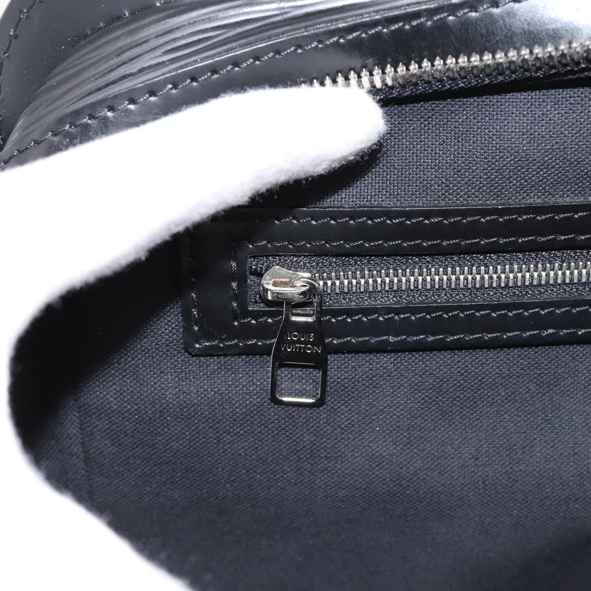 Louis Vuitton Bassano Epi Leather, Black, Leather, Briefcase