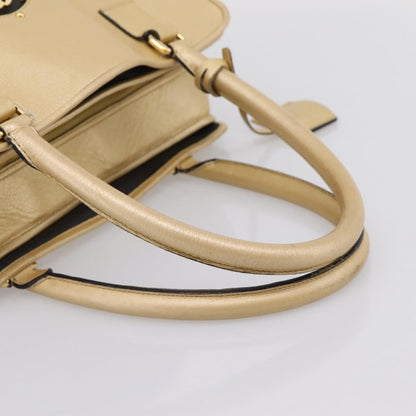 Loewe Amazona Leather, Gold, Leather, Handbag