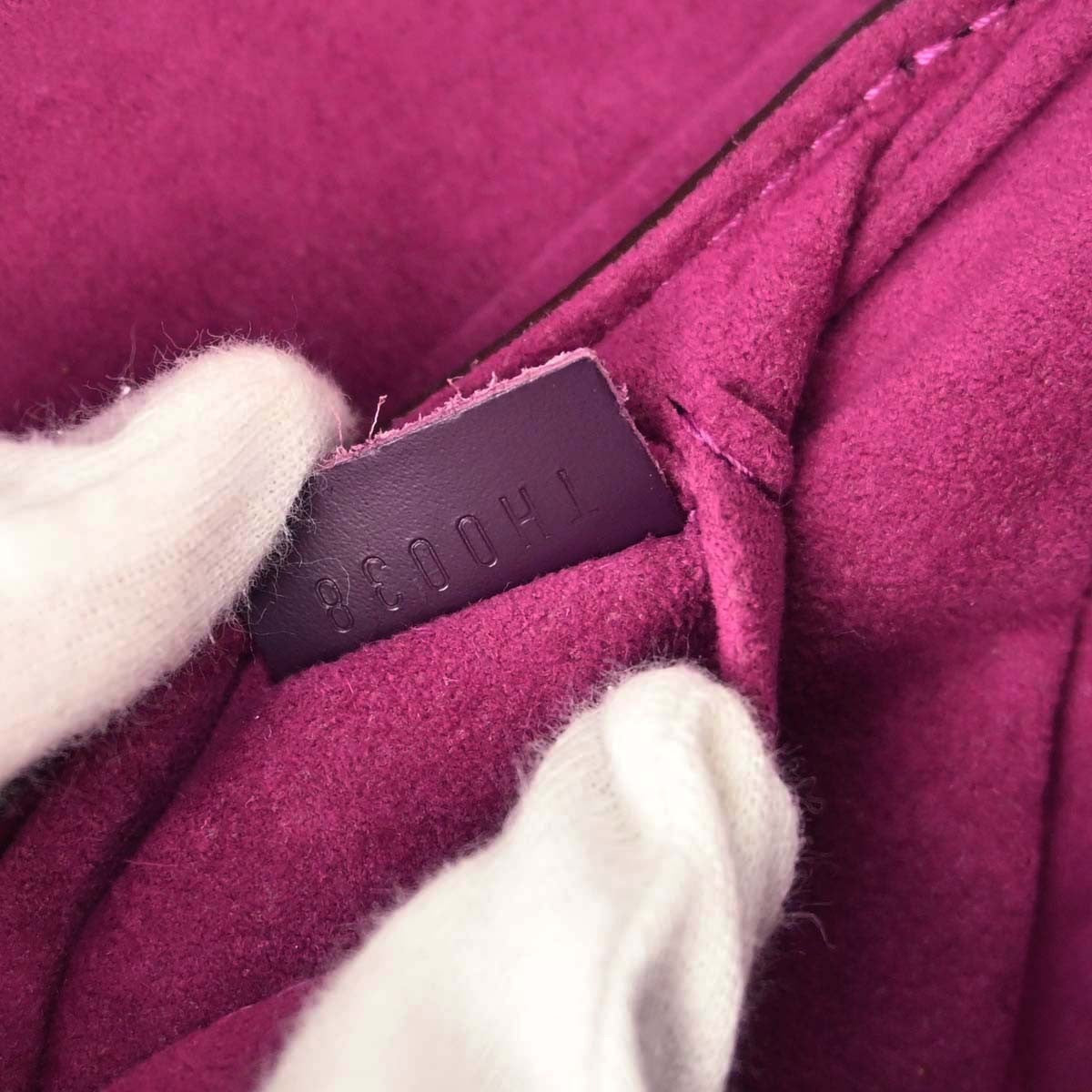 Louis Vuitton Montaigne Clutch Epi Leather, Purple, Leather, Clutch