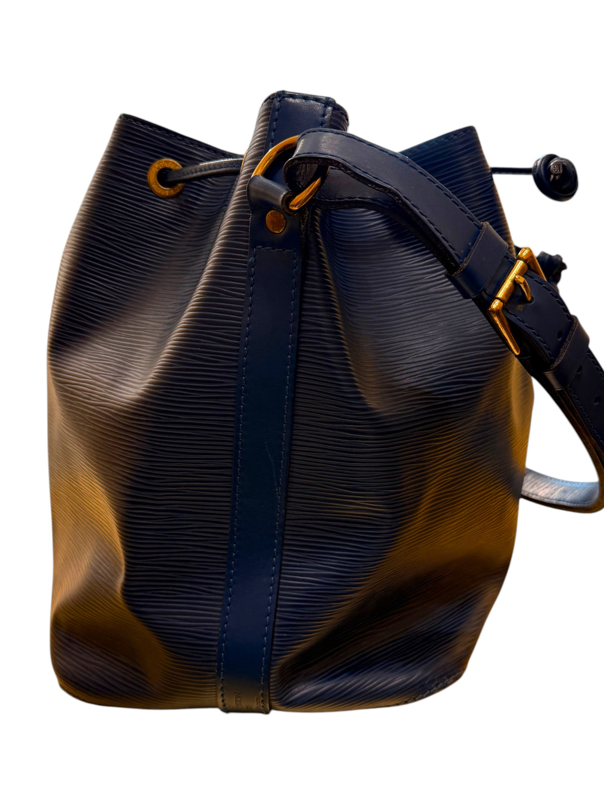 Louis Vuitton Noe Epi leather, Navy, Leather, Handbag