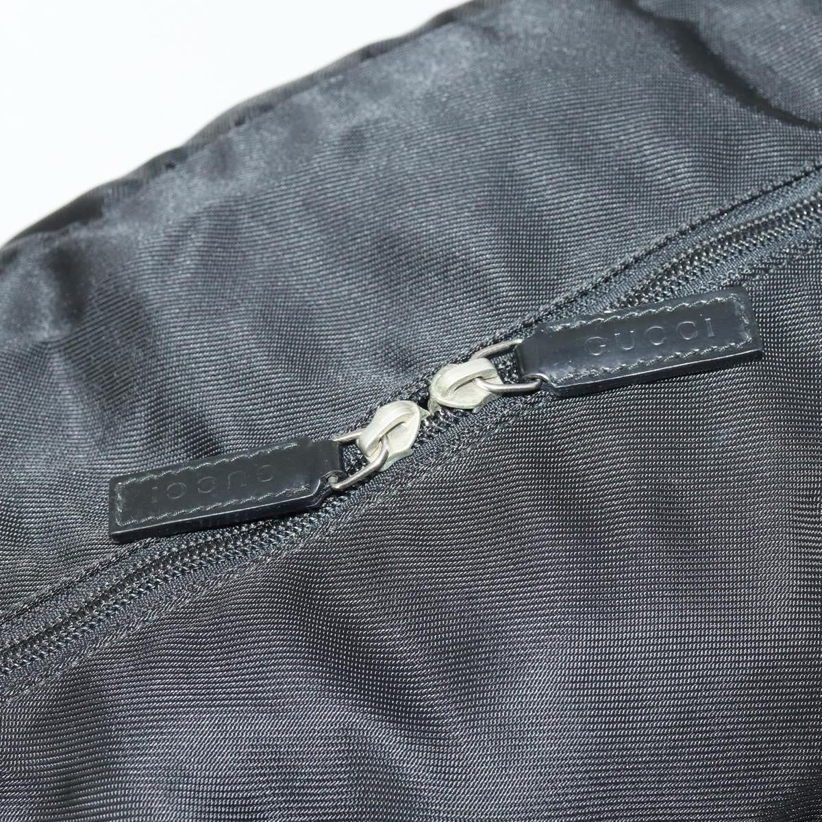 Gucci Vintage Nylon, Black, Nylon, Travel Bag