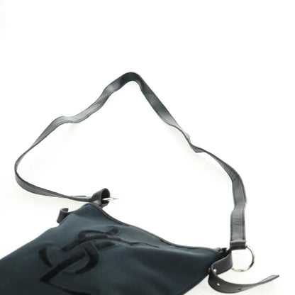 Saint Laurent Vintage Canvas, Black, Canvas, Handbag