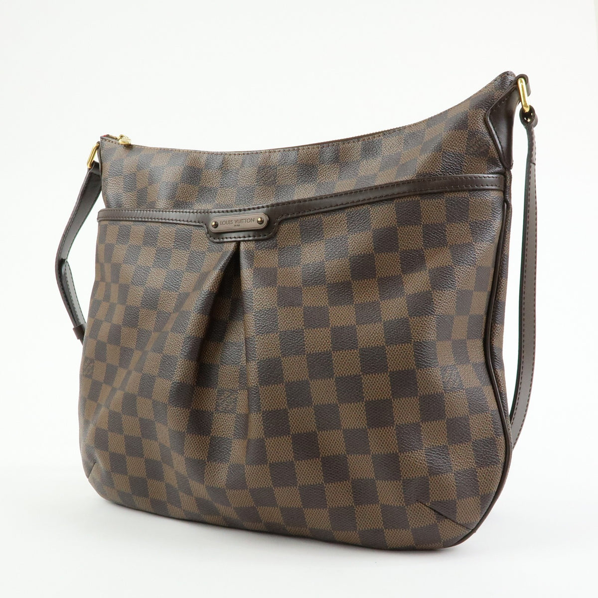 Louis Vuitton Bloomsbury Damier, Brown, Canvas, Shoulder Bag