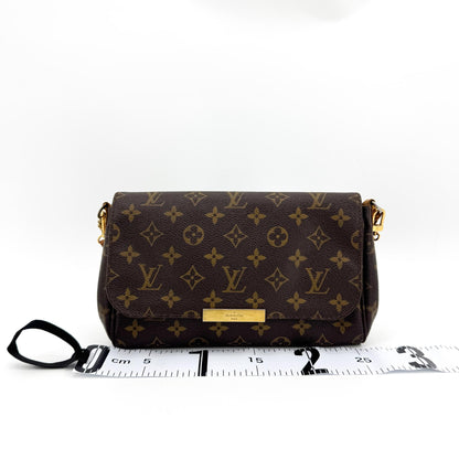Louis Vuitton Favorite Monogram Canvas, Brown, Canvas, Handbag
