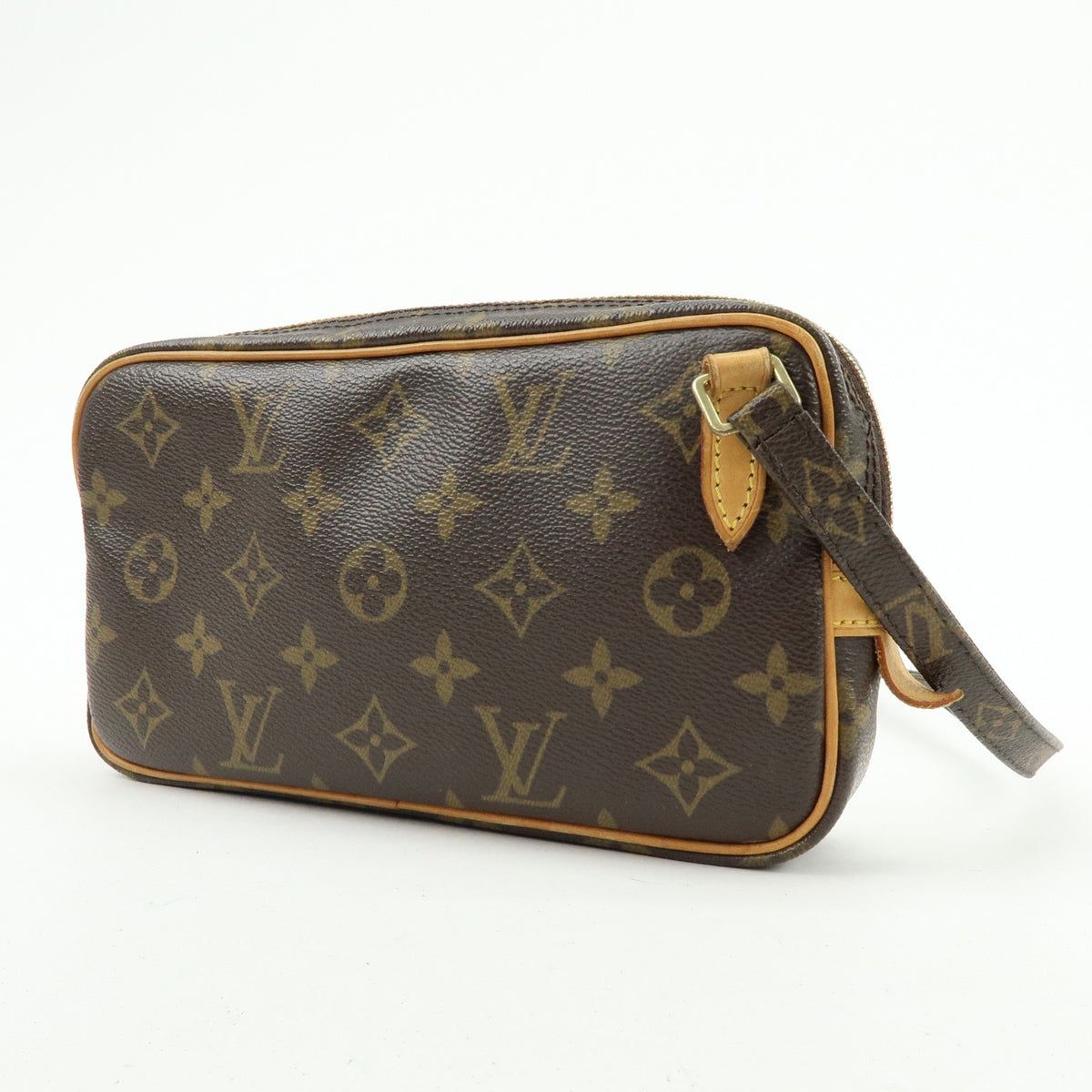 Louis Vuitton Pochette Marly Bandouliere Monogram Canvas, Brown, Canvas, Handbag