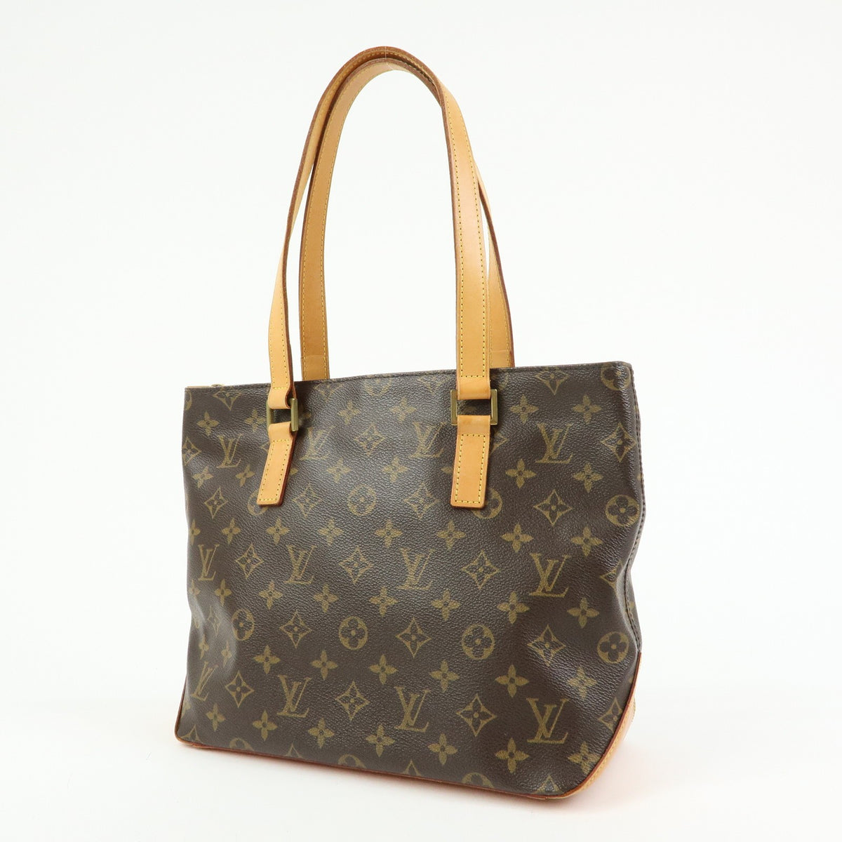 Louis Vuitton Cabas Piano Monogram Canvas, Brown, Canvas, Tote Bag