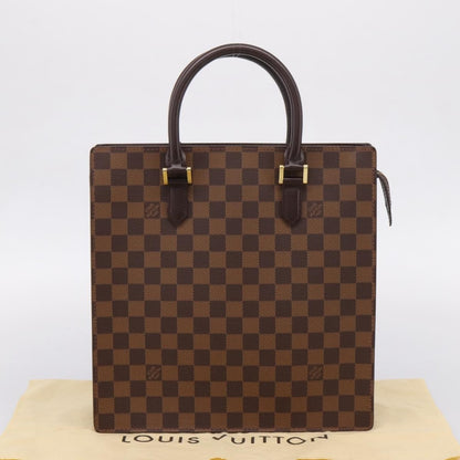 Louis Vuitton Venice Sac Plat Damier, Brown, Canvas, Tote Bag