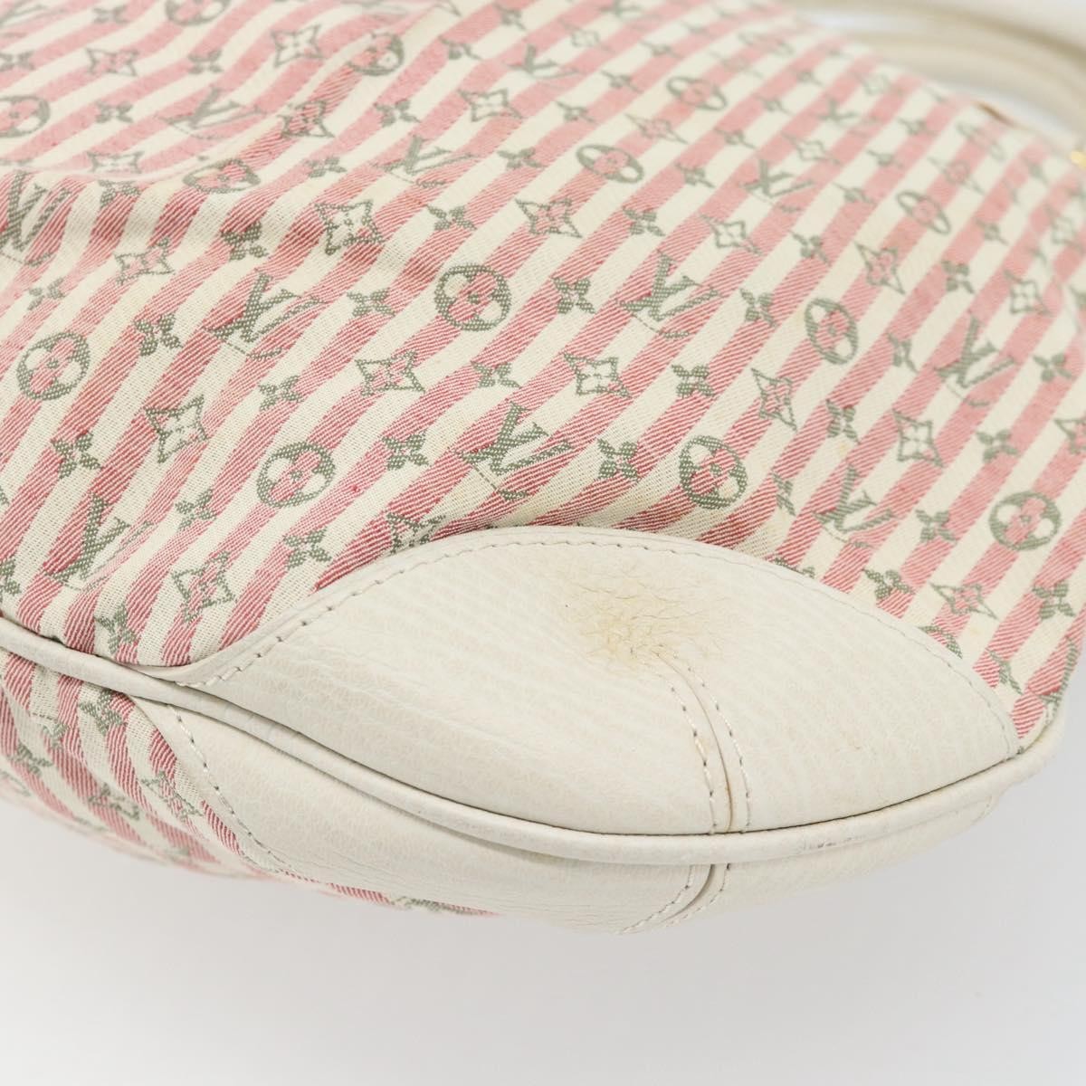 Louis Vuitton Marina Mini Lin Croisette, Pink, Canvas, Handbag