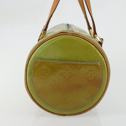 Louis Vuitton Bedford Monogram Vernis, Green, Patent Leather, Handbag