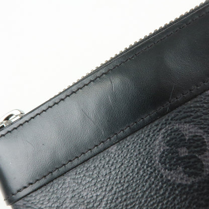 Louis Vuitton Discovery Pochette Monogram Eclipse Canvas, Black, Canvas, Clutch