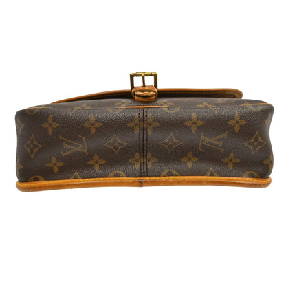 Louis Vuitton Sologne Monogram Canvas, Brown, Canvas, Handbag