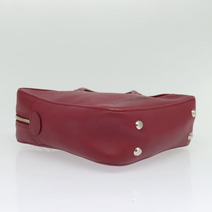 Balenciaga Triangle Duffle Leather, Red, Leather, Handbag