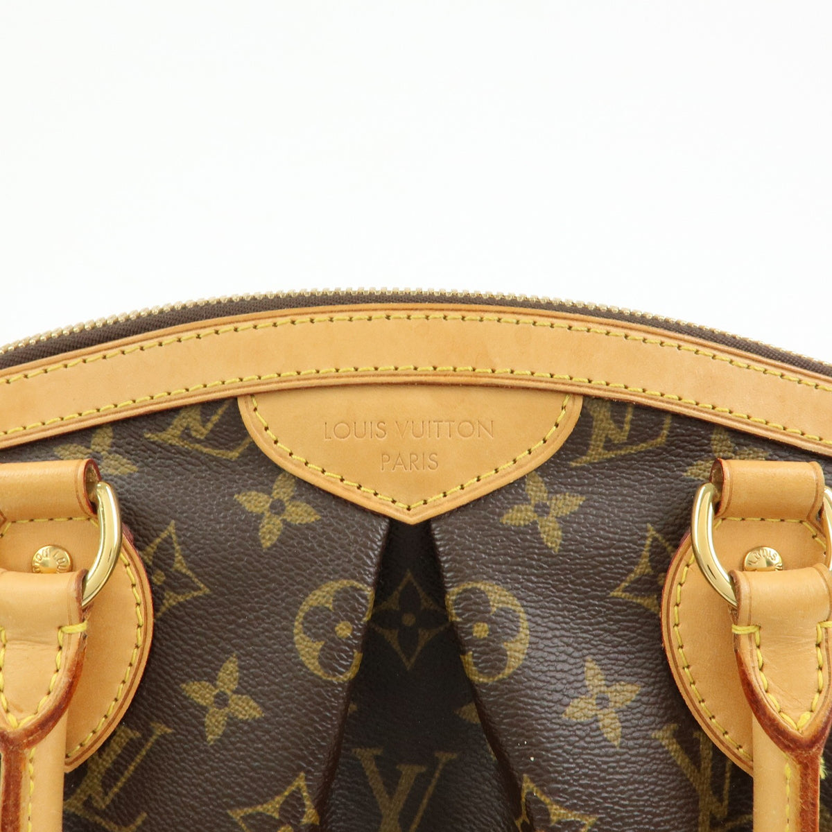 Louis Vuitton Tivoli Monogram Canvas, Brown, Canvas, Handbag