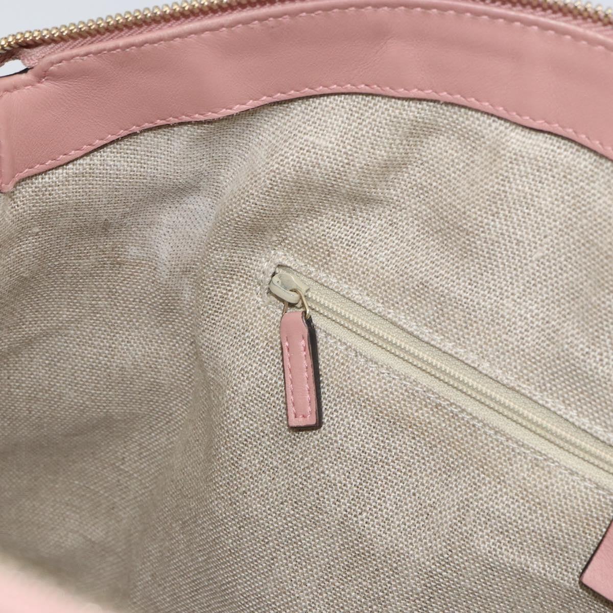 Gucci Britt Convertible Dome Satchel Microguccissima Leather, Pink, Leather, Tote Bag