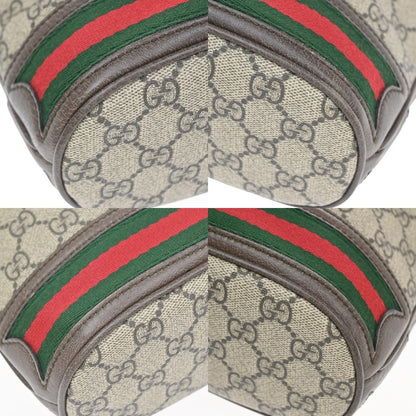 Gucci Ophidia Bucket GG Coated Canvas, Brown, Canvas, Handbag