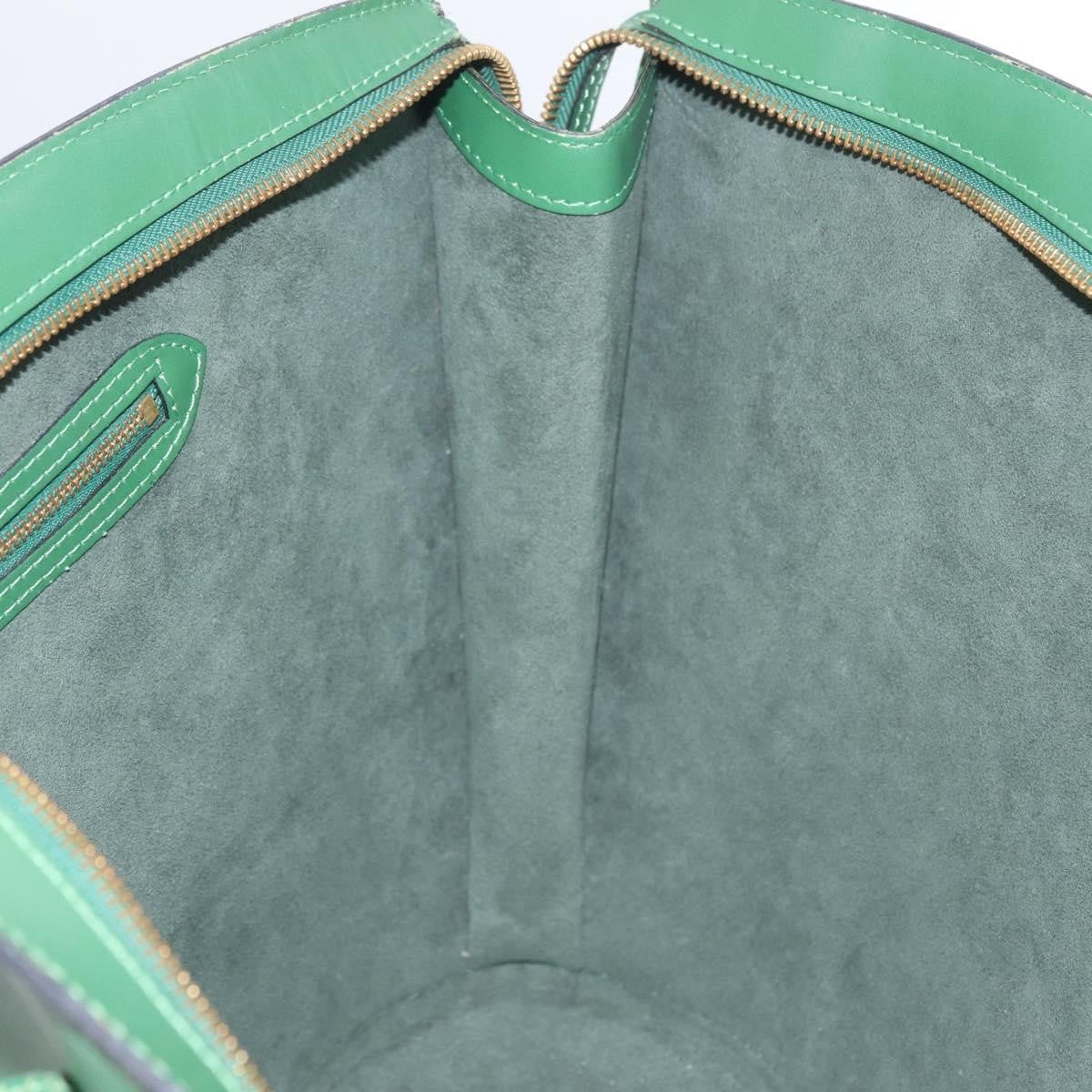 Louis Vuitton Saint Jacques Epi Leather, Green, Leather, Handbag