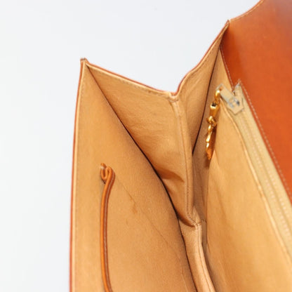 Gucci Vintage clutch Leather, Brown, Leather, Clutch