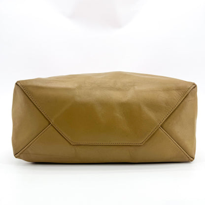 Celine Vertical Bi-Cabas Leather, Pink, Leather, Tote Bag
