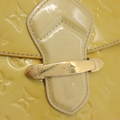 Louis Vuitton Bellflower Monogram Vernis, Yellow, Patent Leather, Shoulder Bag