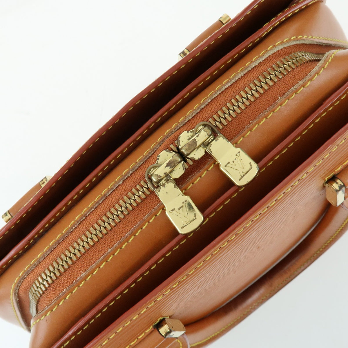 Louis Vuitton Pont Neuf Epi Leather, Gold, Leather, Handbag