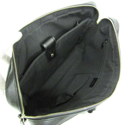 Gucci Convertible Briefcase Guccissima Leather, Black, Leather, Briefcase
