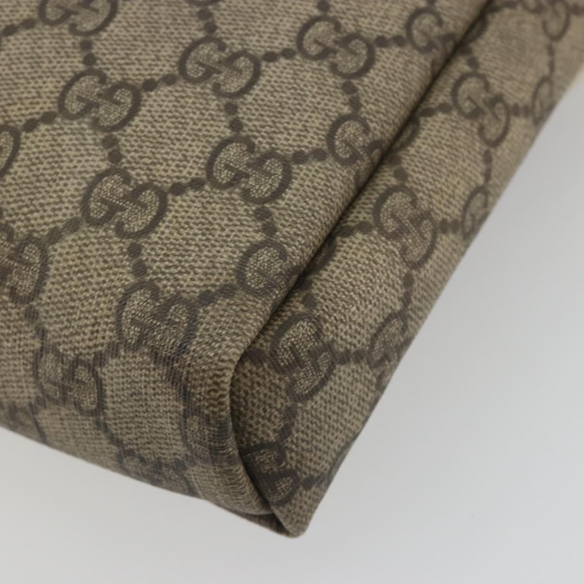 Gucci Flap Messenger GG Coated Canvas, Beige, Canvas, Shoulder Bag