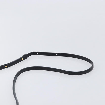 Celine Trio Leather, Black, Leather, Crossbody Bag