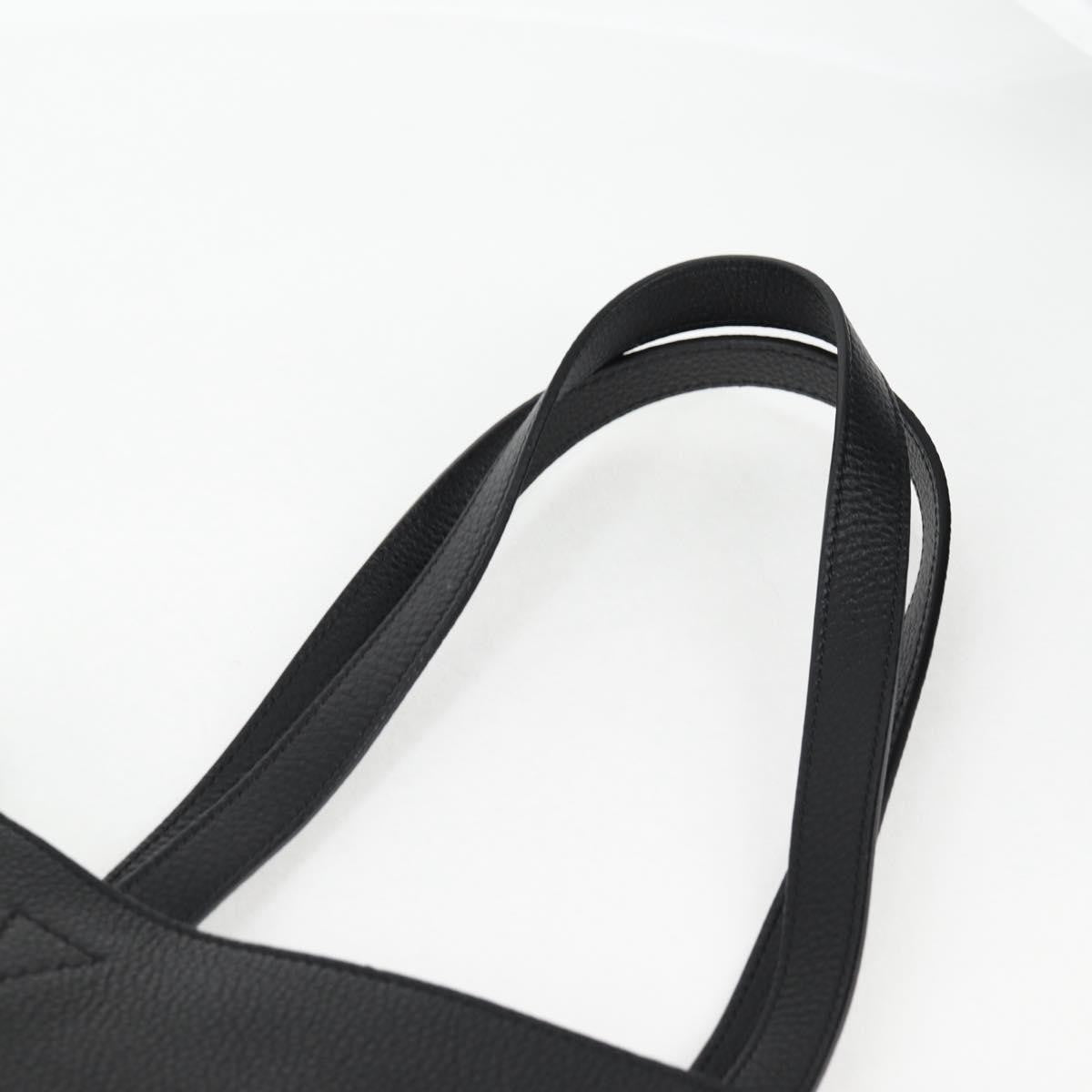 Versace Medusa Tote Leather, Black, Leather, Tote Bag