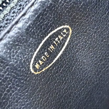 Chanel Vintage Front Pocket Caviar, Black, Leather, Tote Bag