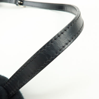 Louis Vuitton Rem Damier Graphite, Black, Canvas, Handbag