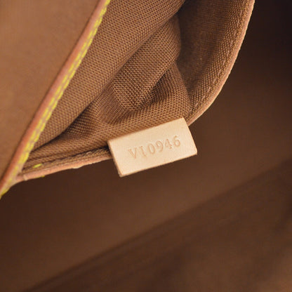 Louis Vuitton Alma Monogram, Brown, Canvas, Handbag