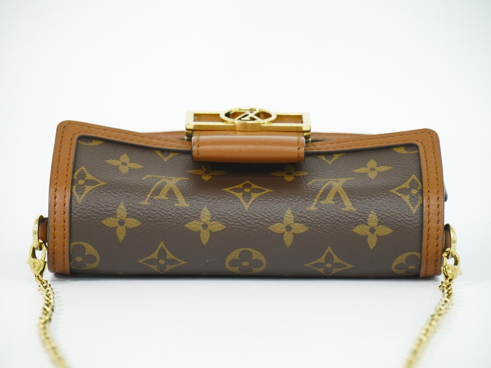 Louis Vuitton Dauphine Reverse Monogram Canvas, Brown, Canvas, Shoulder Bag