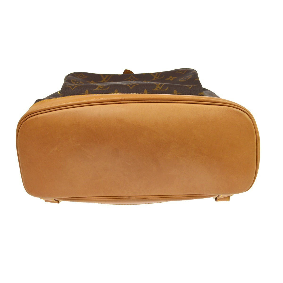 Louis Vuitton Vintage Montsouris Monogram Canvas, Brown, Canvas, Backpack