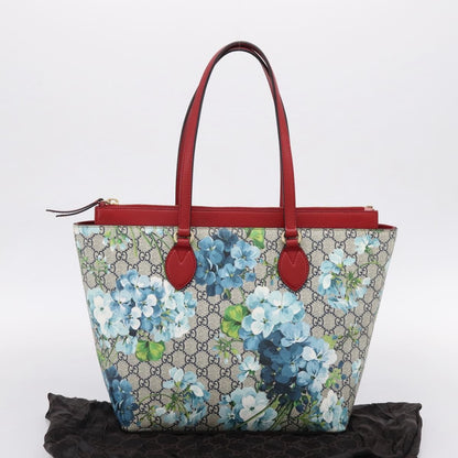 Gucci Linea A Convertible Blooms Print GG Coated Canvas, Multicolour, Canvas, Tote Bag