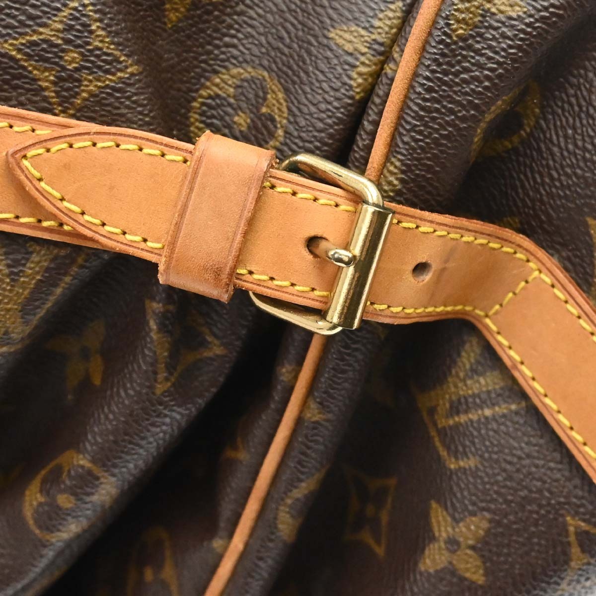 Louis Vuitton Saumur Monogram Canvas, Brown, Canvas, Shoulder Bag