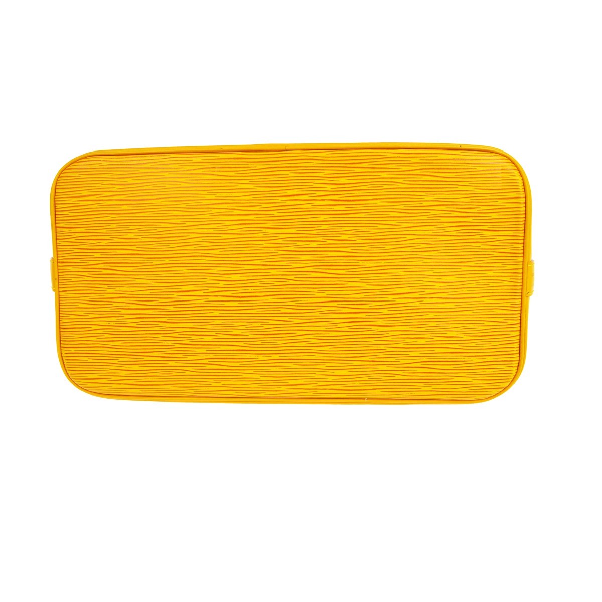 Louis Vuitton Alma Handbag Epi Leather, Yellow, Leather, Handbag