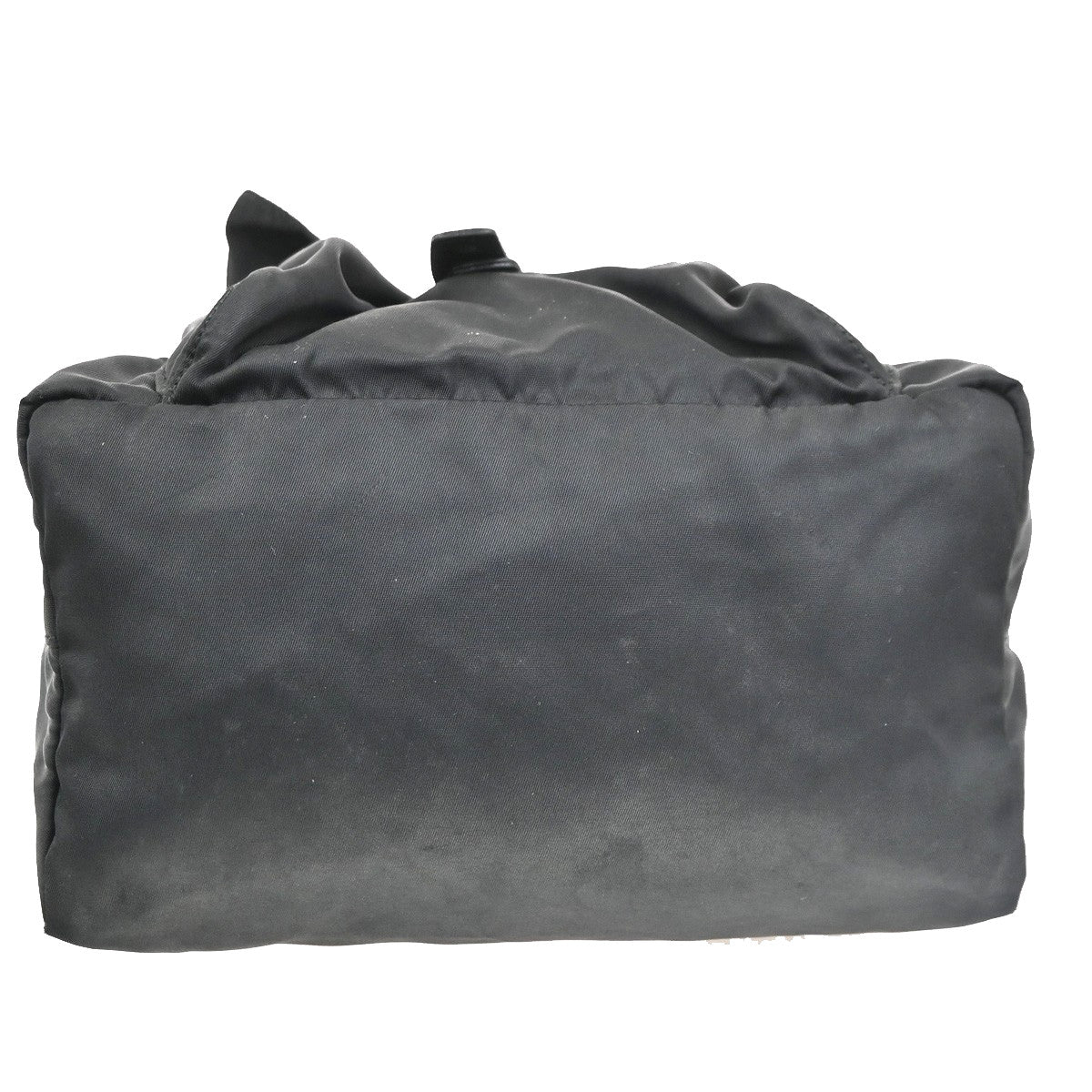 Prada Buckle Messenger Tessuto, Black, Nylon, Handbag