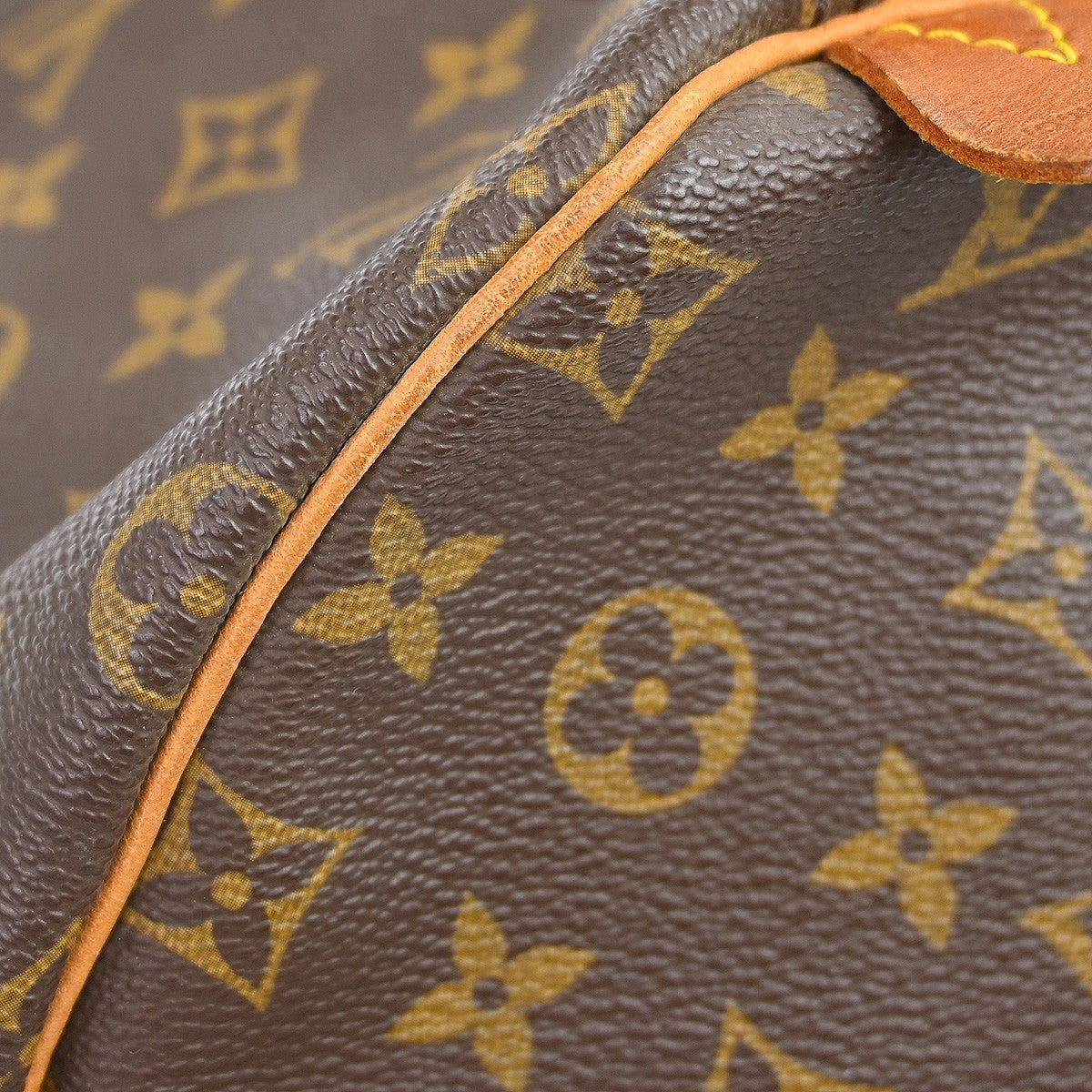 Louis Vuitton Keepall Monogram Canvas, Brown, Canvas, Travel Bag