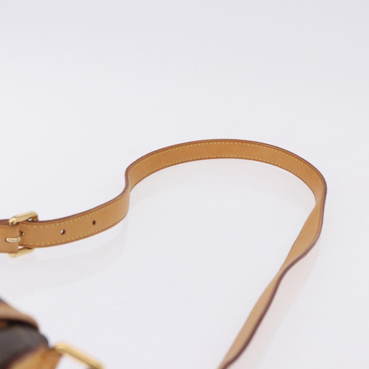 Louis Vuitton Menilmontant Monogram Canvas, Brown, Canvas, Handbag