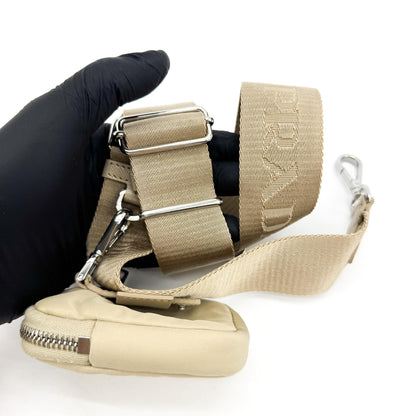 Prada Re-Edition 2005 Tessuto, Beige, Nylon, Shoulder Bag