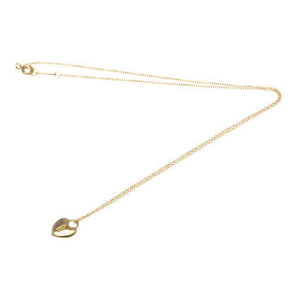 Tiffany & Co. Heart Lock Pendant 18K Yellow Gold, Gold, Pink Gold, Necklace