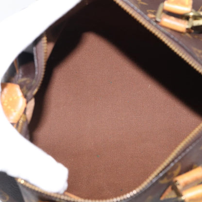 Louis Vuitton Speedy Monogram Canvas, Brown, Canvas, Handbag
