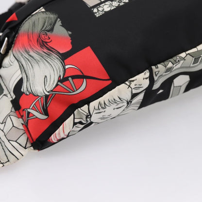 Prada Zip Waist Printed Tessuto, Multicolour, Nylon, Handbag