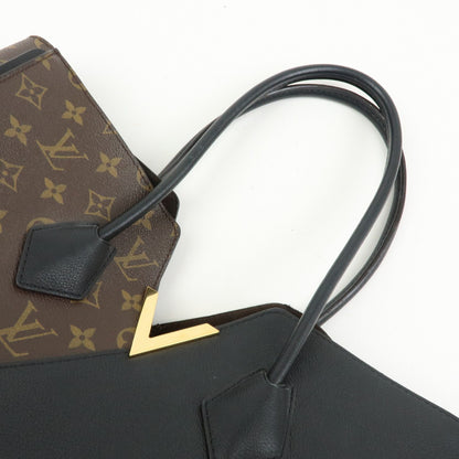 Louis Vuitton Kimono Monogram Canvas and Leather, Black, Canvas, Handbag