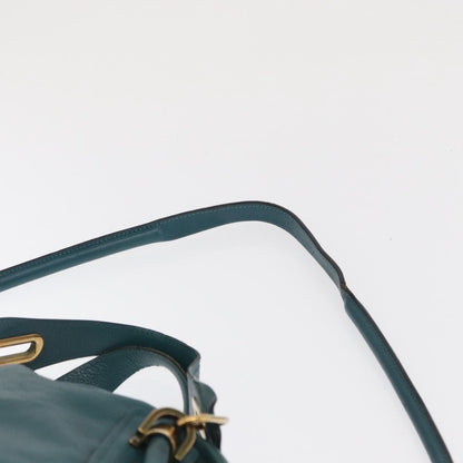 Chloe Paraty Top Handle Bag Leather, GREEN, LEATHER, Shoulder bag