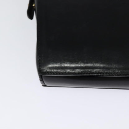 Celine Vintage Leather, Black, Leather, Shoulder Bag